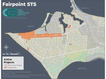 Map of Fairpoint STS project