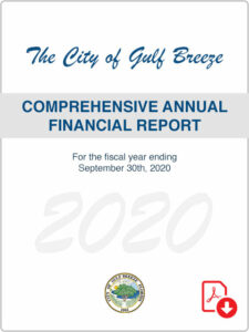 City of Gulf Breeze 2017 Annual Financial Report Cover