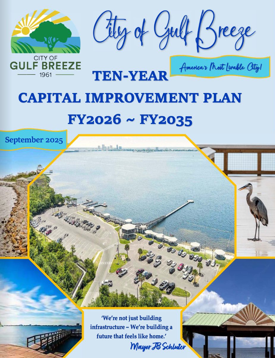 FY26 Capital Improvement 10 year plan cover