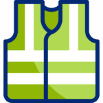 High visibility vest